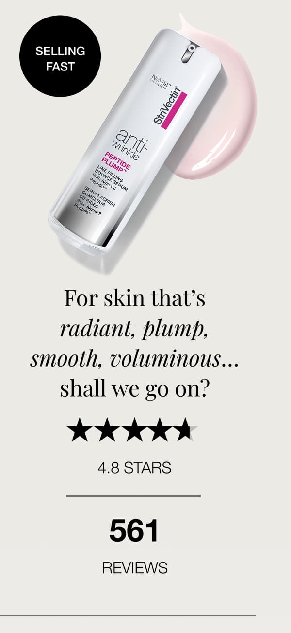 Shop StriVectin Peptide Plump Line Filling Bounce Serum 25% off