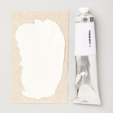 Cass Art Artists' Oil Colour 200ml Titanium White