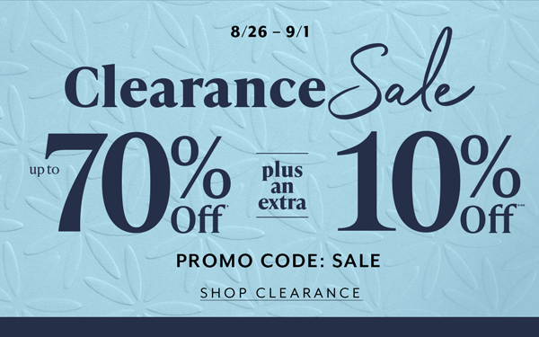 Shop Clearance