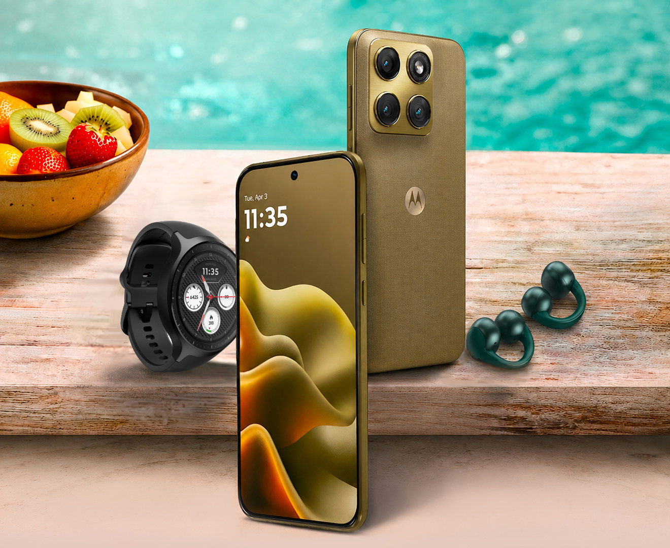 motorola edge - 2026, moto watch, and moto buds loop