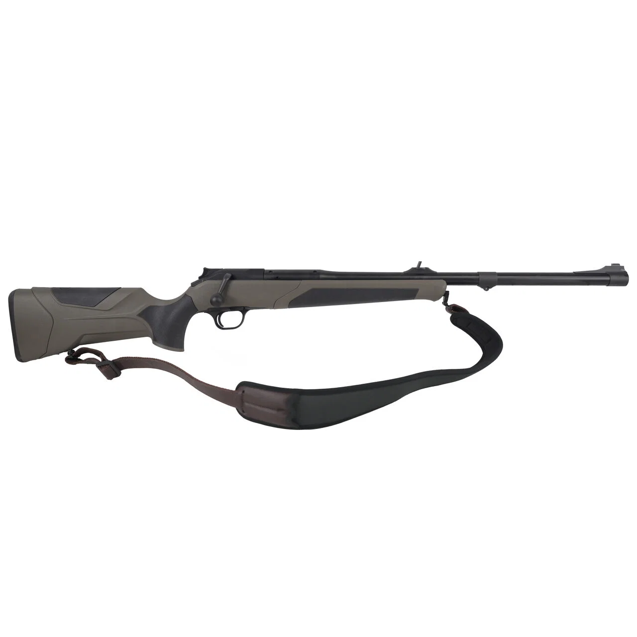 Image of Blaser R8 Professional 2 American Package 416 Rem Mag Olive w/ Safari Selous Bbl, Custom Travel Case, Blaser Sling R8_American_Olive_416RemMag