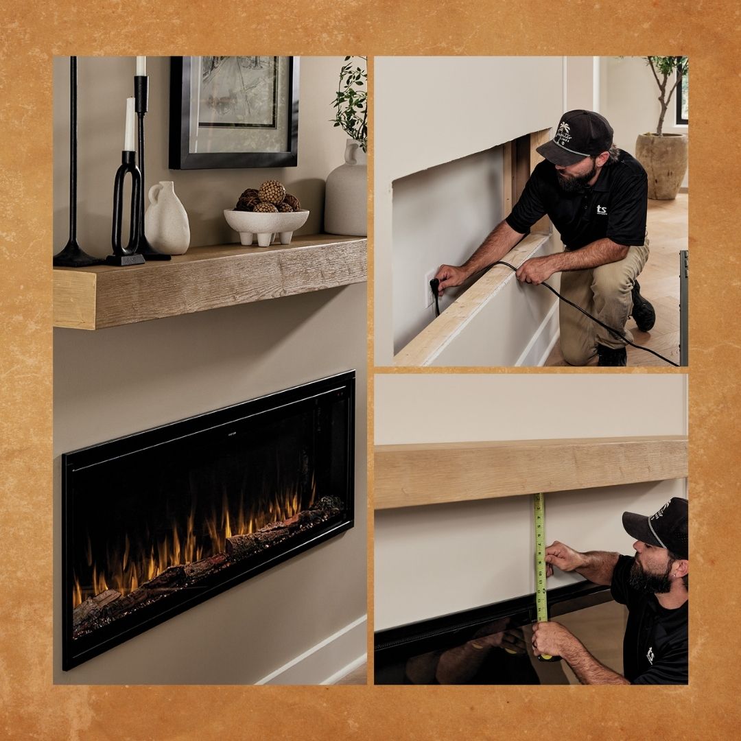 Touchstone Sideline Elite Pro Smart Electric Fireplace Collection