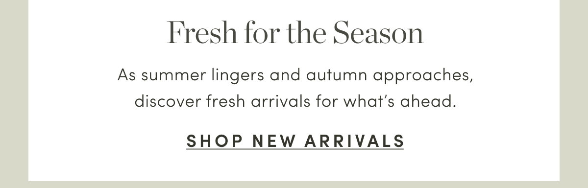 Shop New Arrivals