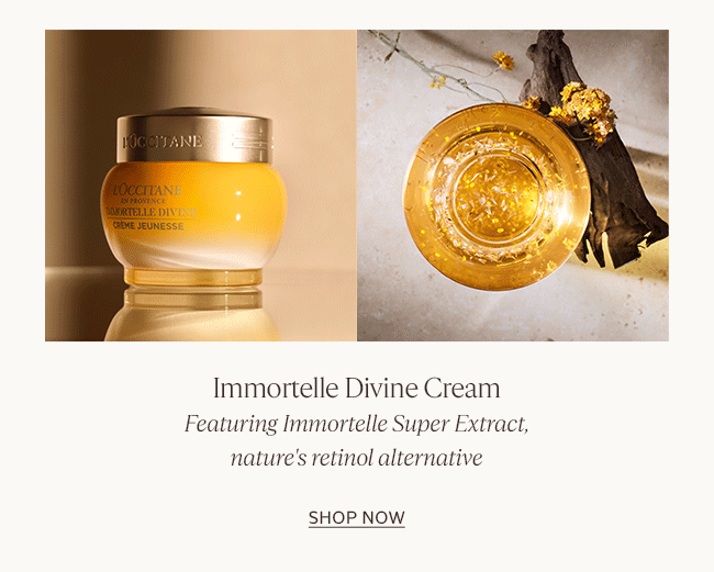 IMMORTELLE DIVINE CREAM | FEATURING IMMORTELLE SUPER EXTRACT, NATURE'S RETINOL ALTERNATIVE