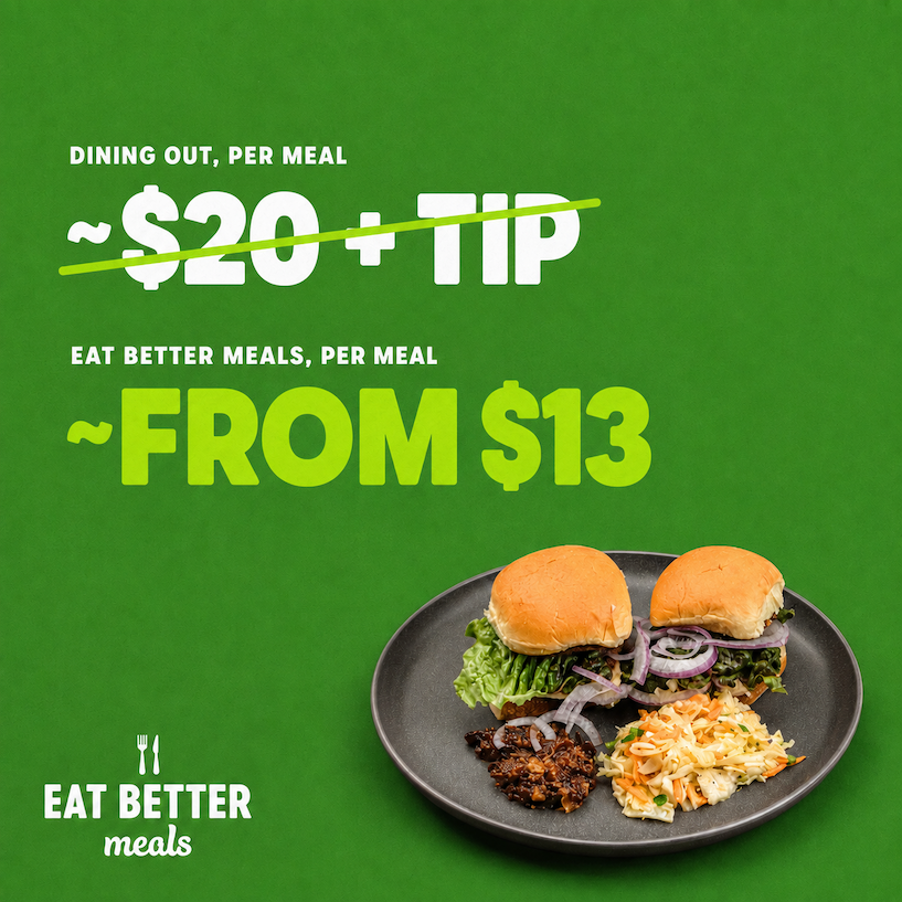 an image of a menu for a new meal with a picture of a plate of food