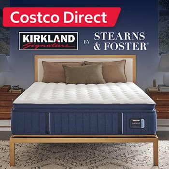 Kirkland Signature by Stearns & Foster 14.5-inch Pillow Top Lakeridge Mattress, Queen