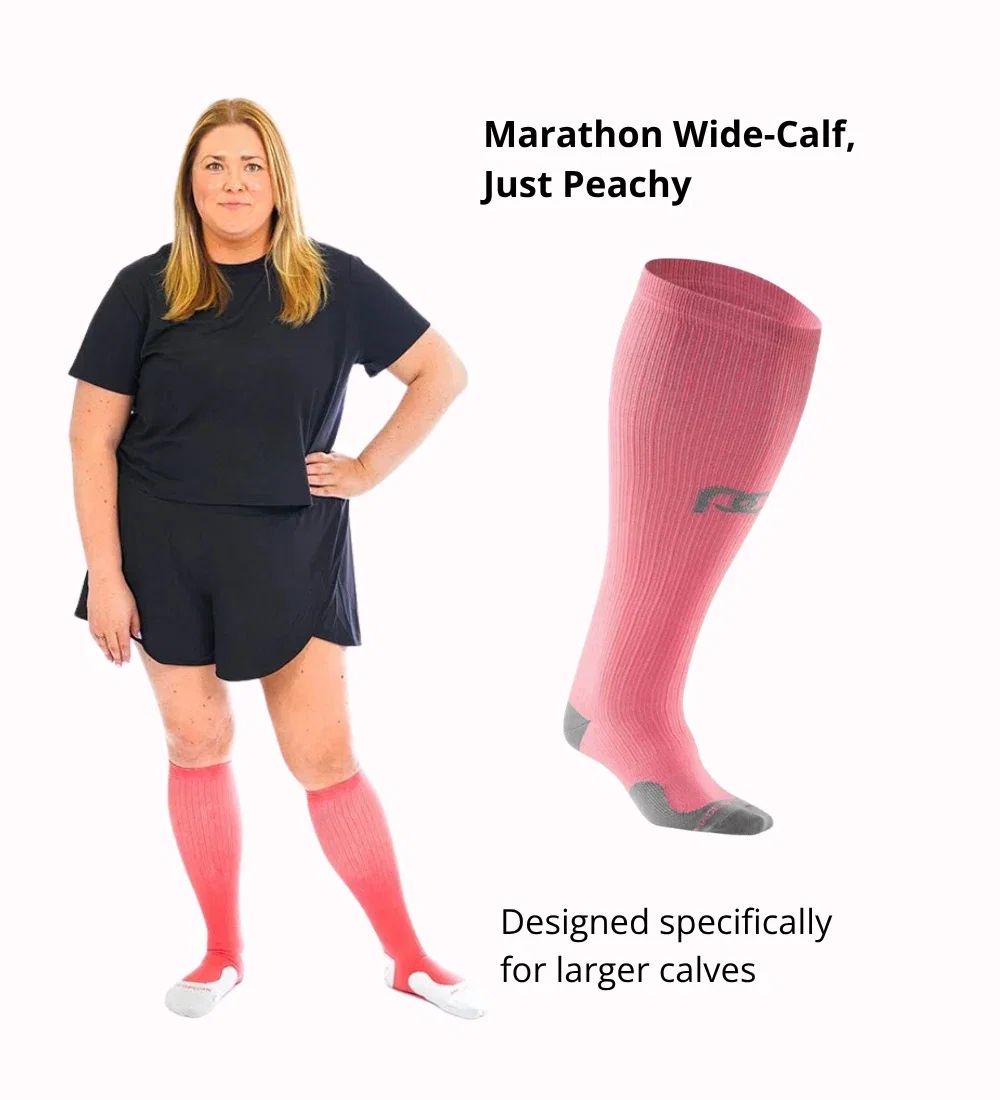 Marathon Wide-Calf, Just Peachy