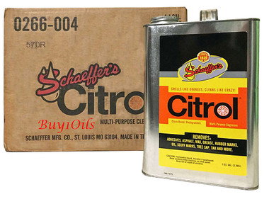 Schaeffer 266-004 Citrol Cleaner and Industrial Degreaser | 4-GC