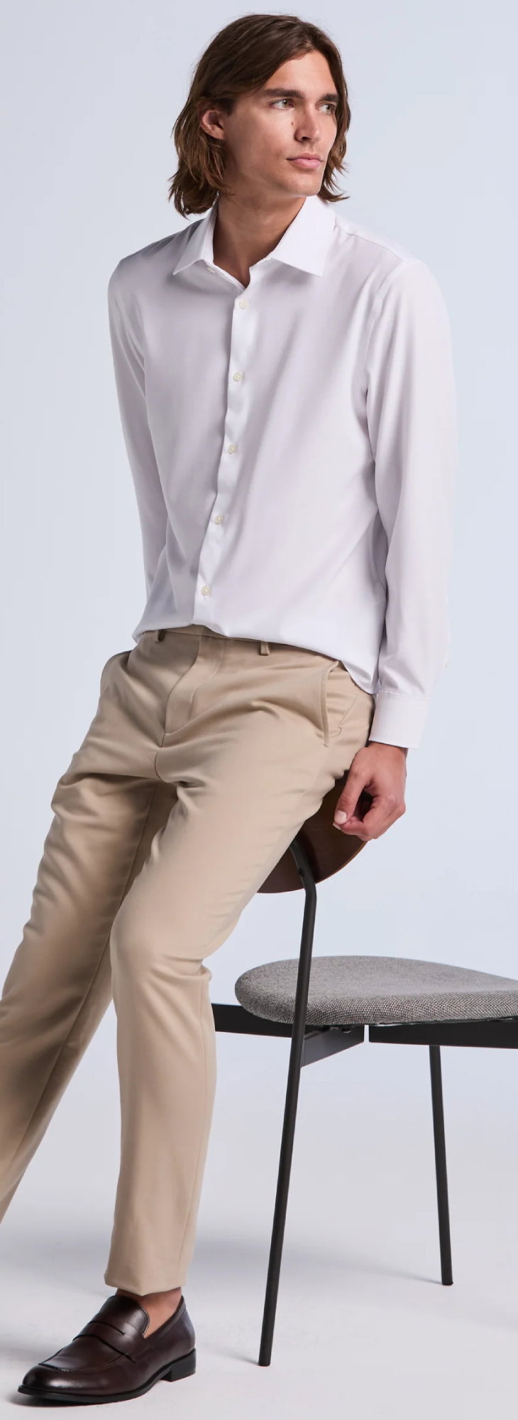 Slim Fit Total Stretch Dress Shirt