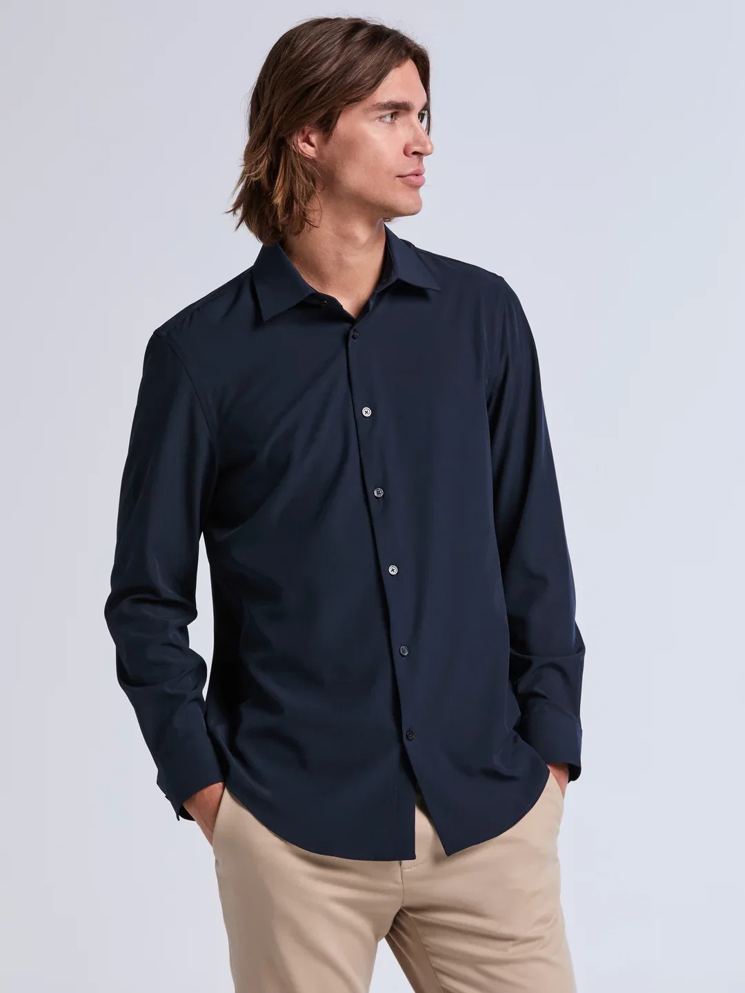Slim Fit Total Stretch Dress Shirt
