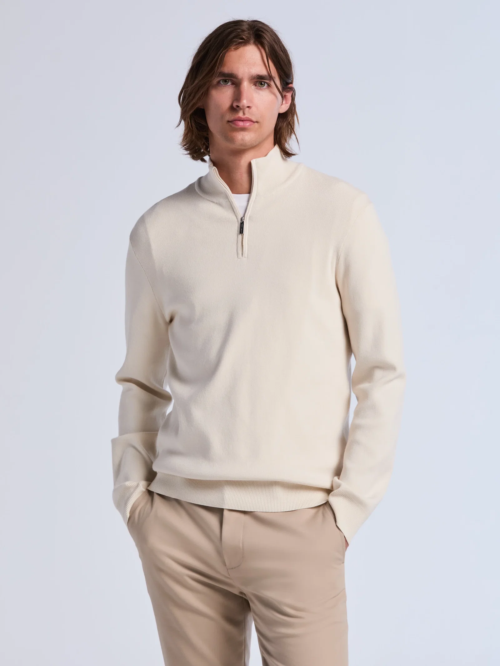 Tech Knit Quarter Zip Sweater