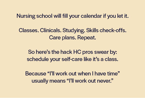 Put self-care on the syllabus.