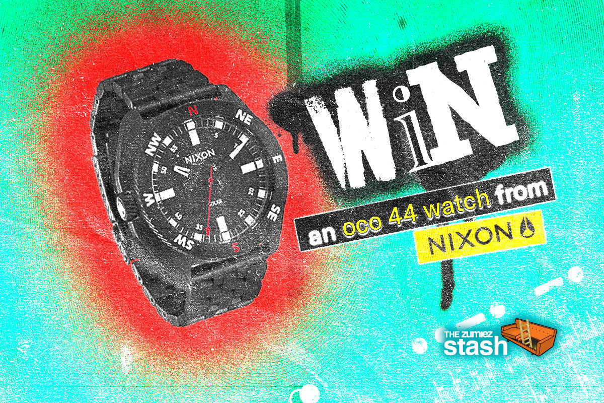 Enter to Win an Oco 44 Watch from Nixon | Download the Zumiez App on the Google Play Store or the iOS store to enter.