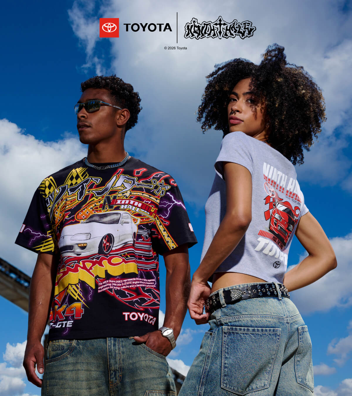 Shop Toyota x Ninth Hall, with all new graphic tees for men and women