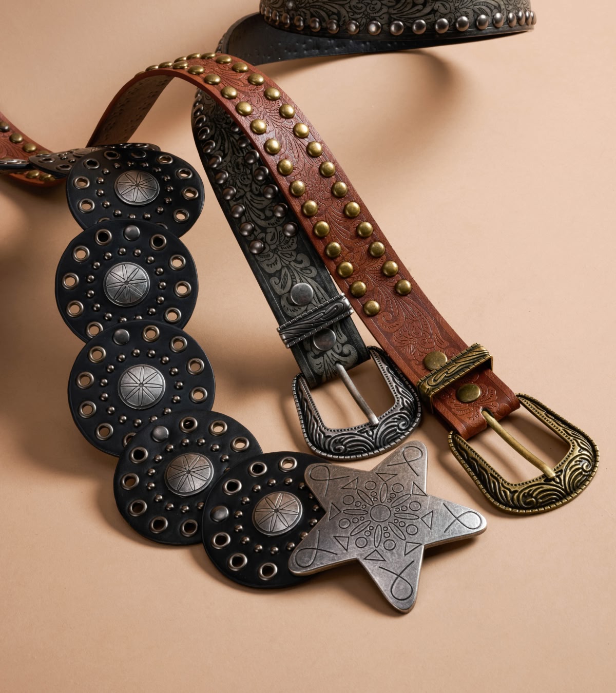 Shop new belts, perfect for keeping your pants up.