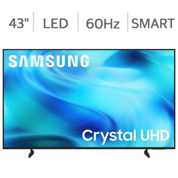 Samsung 43-inch Class - U8000H Crystal UHD Series - 4K Smart TV