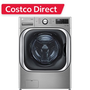 LG 5.2 cu. ft. Mega Capacity Smart Wi-Fi Enabled Front Load Washer with TurboWash and Built-In Intelligence