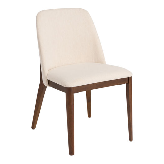 Maliyah Exposed Wood Upholstered Dining Chair Set of 2