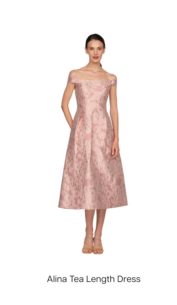 Alina Tea Length Dress