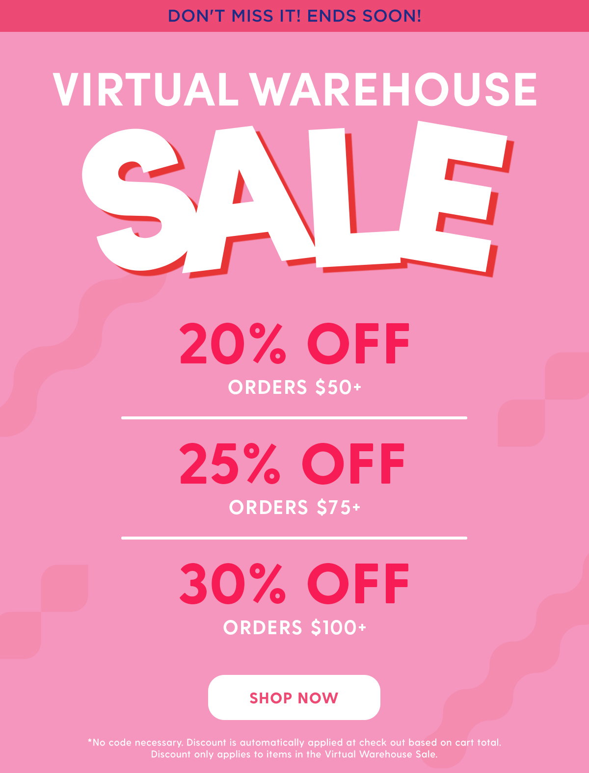 Virtual Warehouse Sale