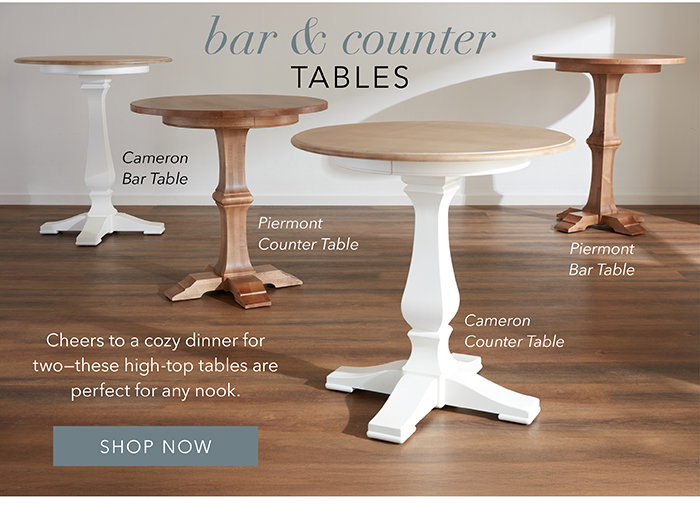 Bar & Counter Tables | Shop >