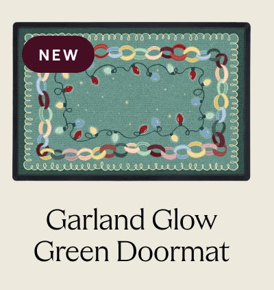 Garland Glow Green Multicolor Doormat
