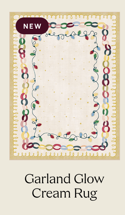 Garland Glow Cream Rug 