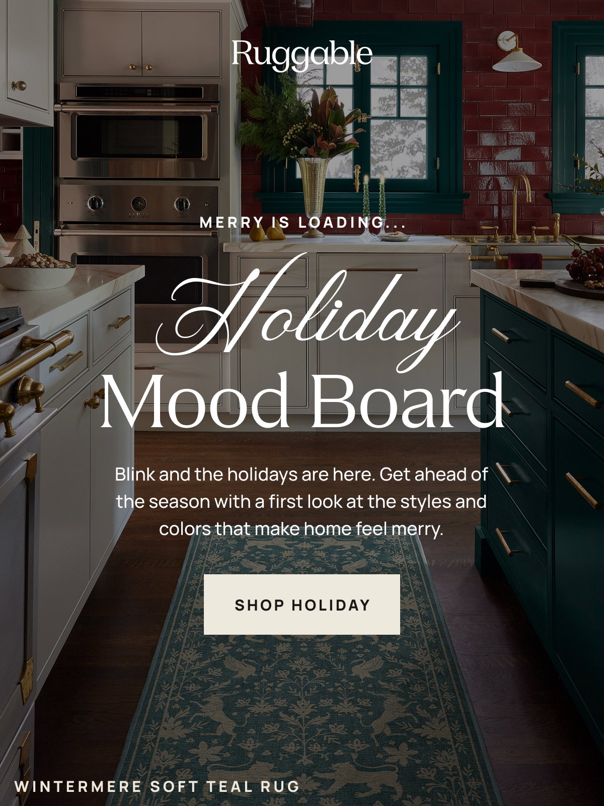 Shop Holiday Mood Board