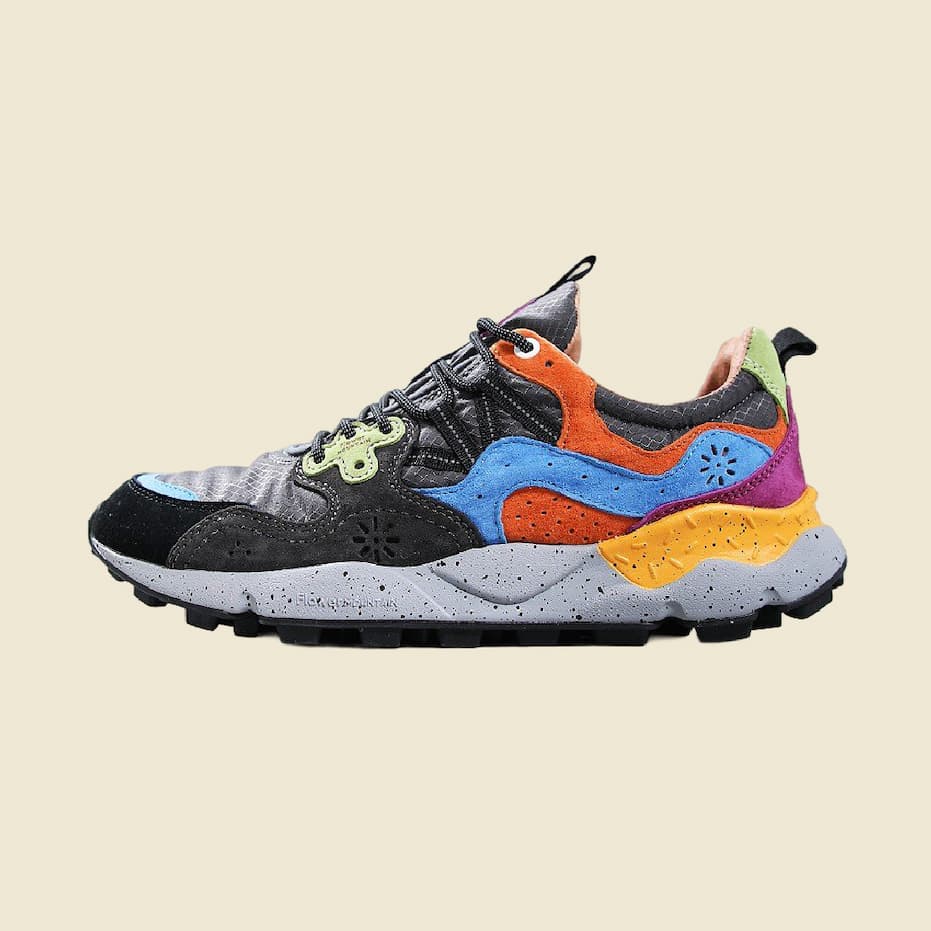 Flower Mountain Yamano 3 Suede Sneakers at Century 21 NYC