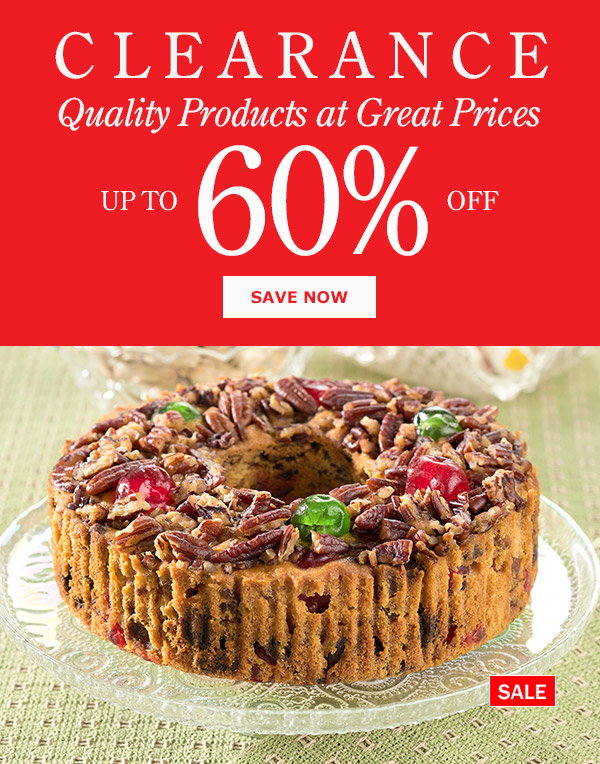 Clearance. Quality Products at Great Prices Up To 60% Off. Save Now. Sale: Olde English Traditional Fruitcake Tin, 1 lb. 12 oz.