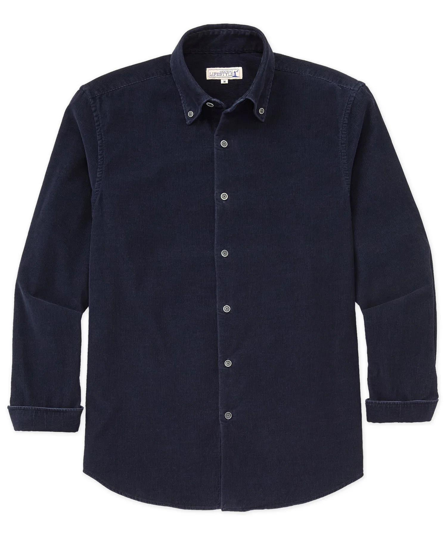 Westport Lifestyle Long Sleeve Tidewashed Corduroy Sport Shirt