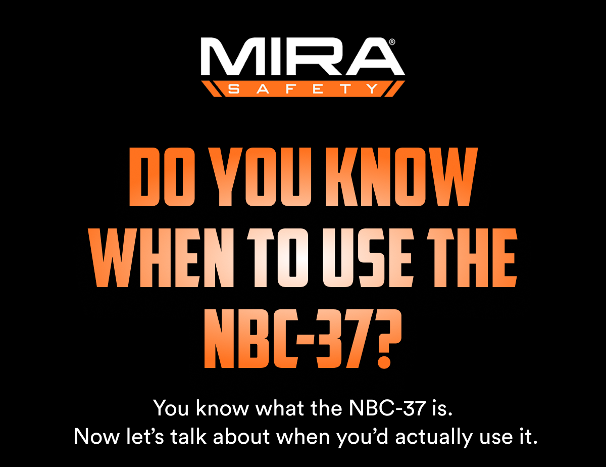 What is the NBC-37? We told you what the NBC-37 is. This is about when you would use it. Filters are easy to buy and hard to think about.