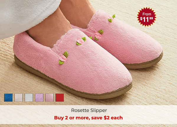 Rosette Slipper.