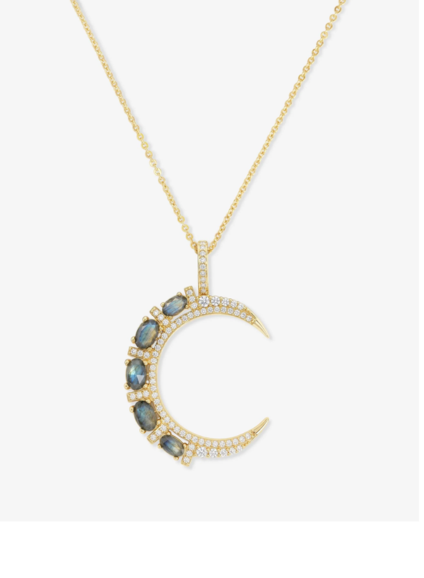 She's an Icon Moon Necklace