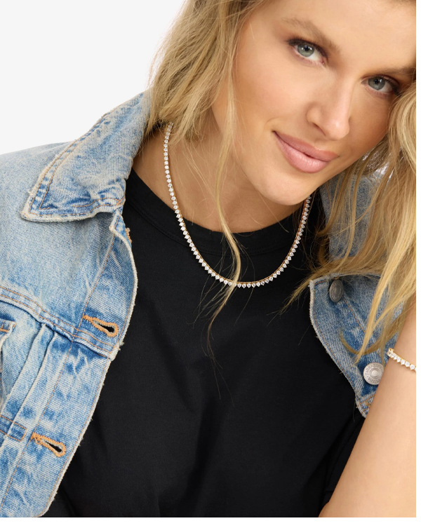 Not Your Basic Tennis Necklace 3mm