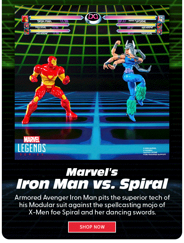 Marvel's Iron Man vs. Spiral 2-Pack