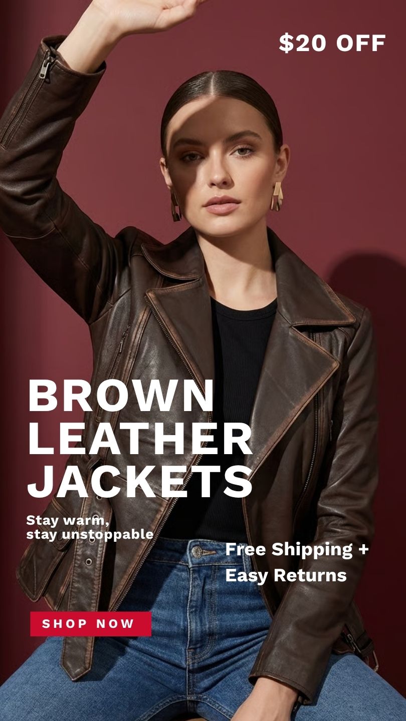 brown jacket
