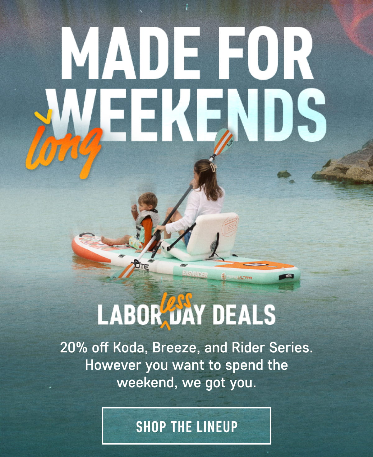 Made for Long Weekends - Shop the Lineup
