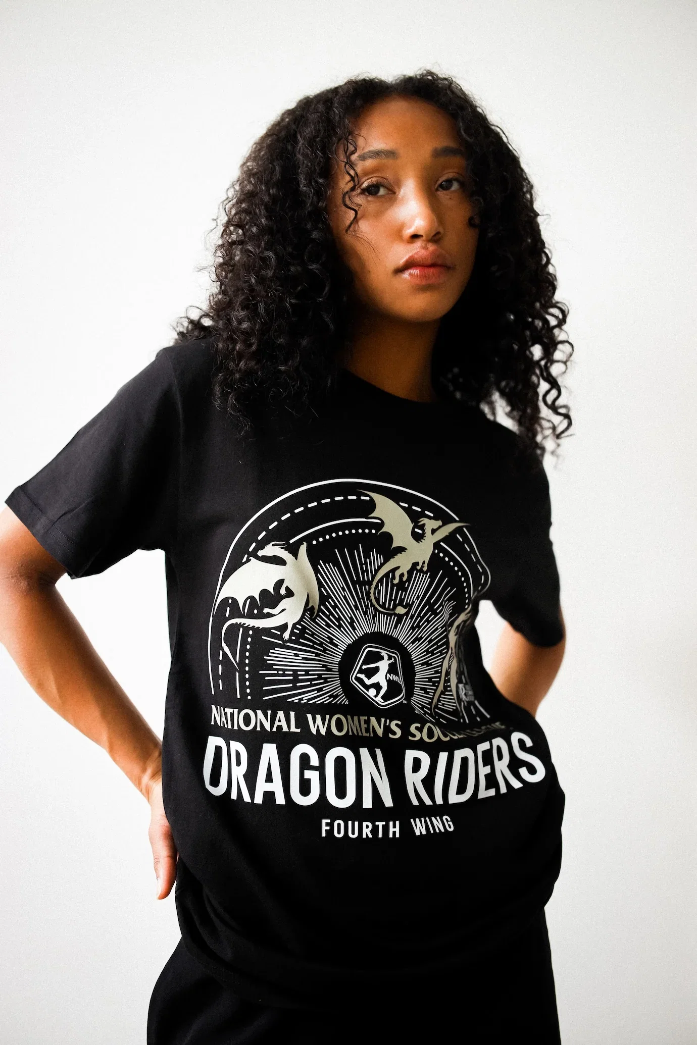 Image of Unisex NWSL x Fourth Wing Dragon Riders Tee
