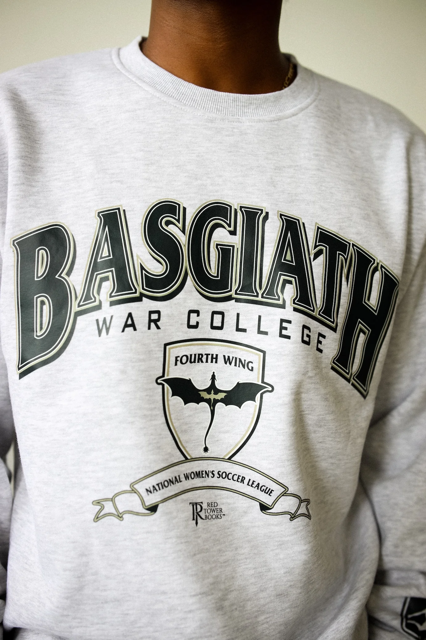 Image of Unisex NWSL x Fourth Wing Basgiath Crewneck Sweatshirt