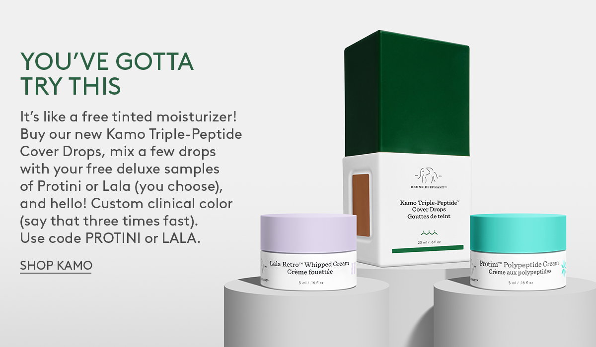 FREE Deluxe Moisturizer With Kamo Purchase