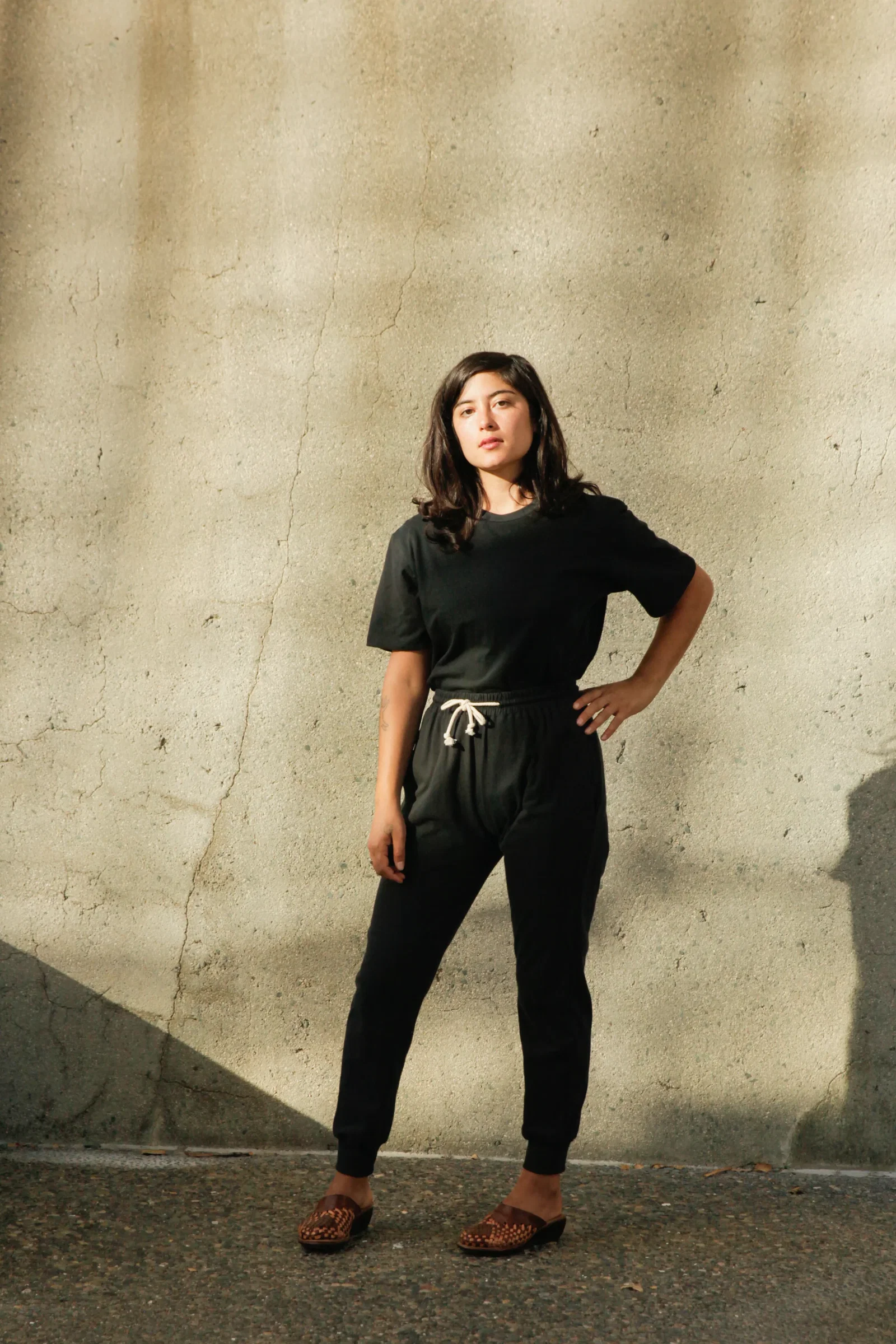 Image of Women's Organic Jogger Pants in Black