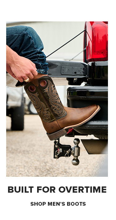 Built for Overtime. Shop Men’s Boots