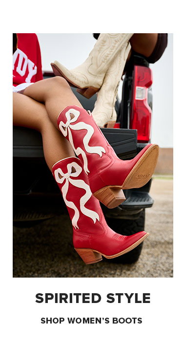 Spirited Style. Shop Women’s Boots