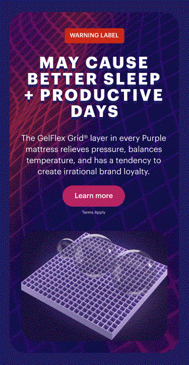 May cause better sleep + productive days