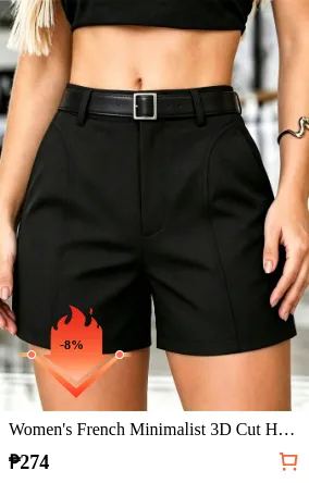 Women s French Minimalist 3D Cut...