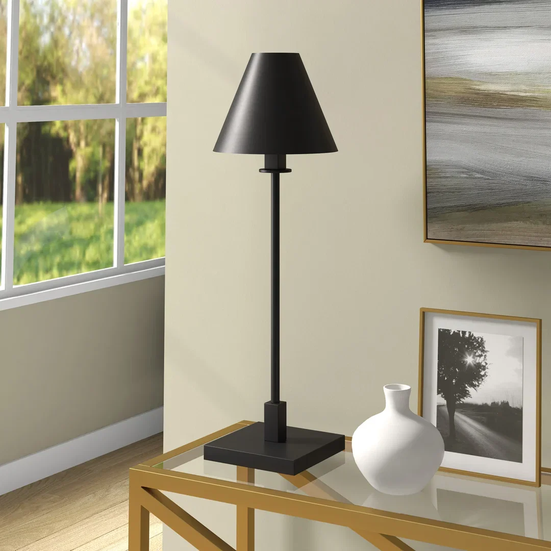 Svana 28" Tall Table Lamp with Metal Shade