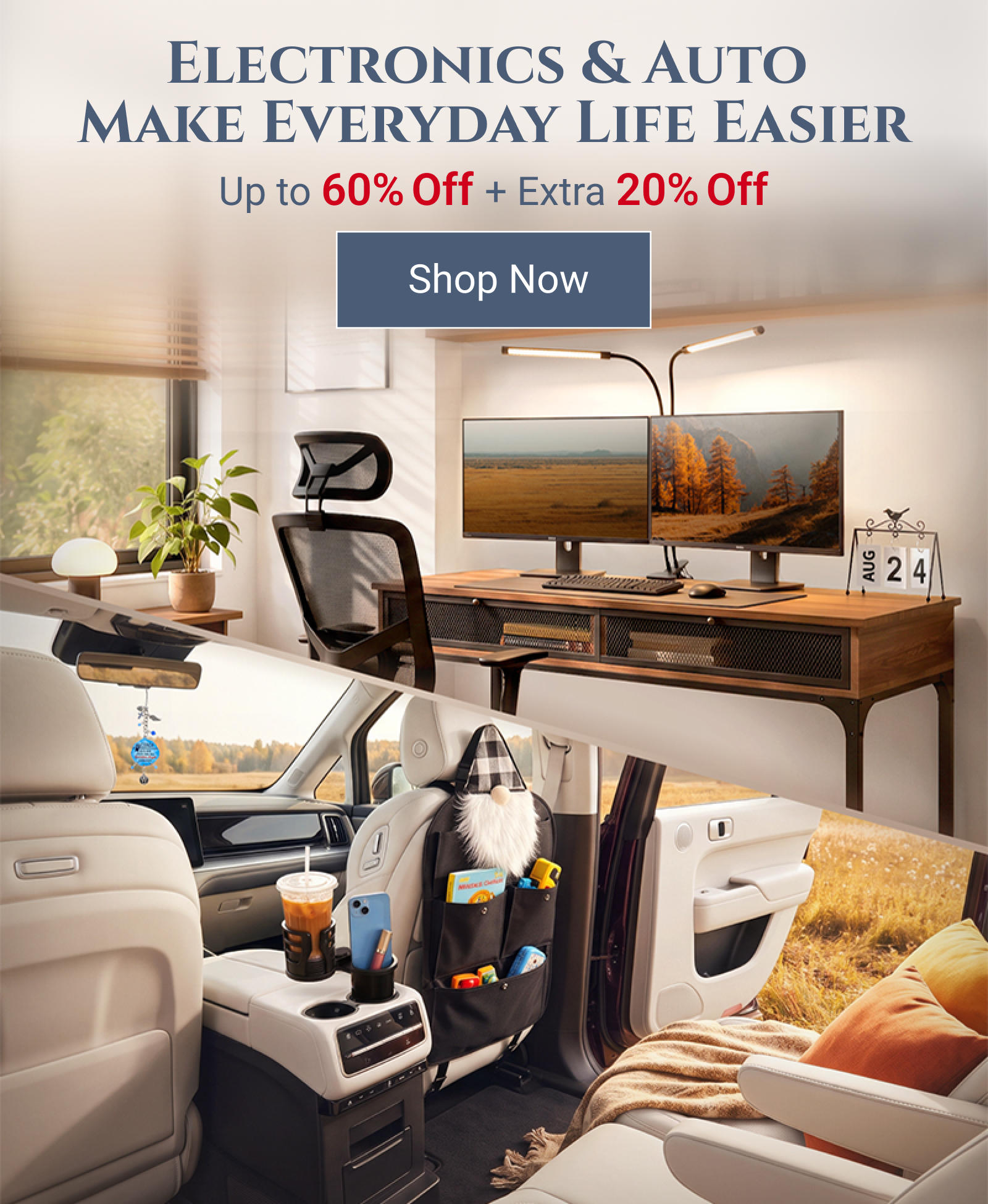 Electronics & auto - make everyday life easier