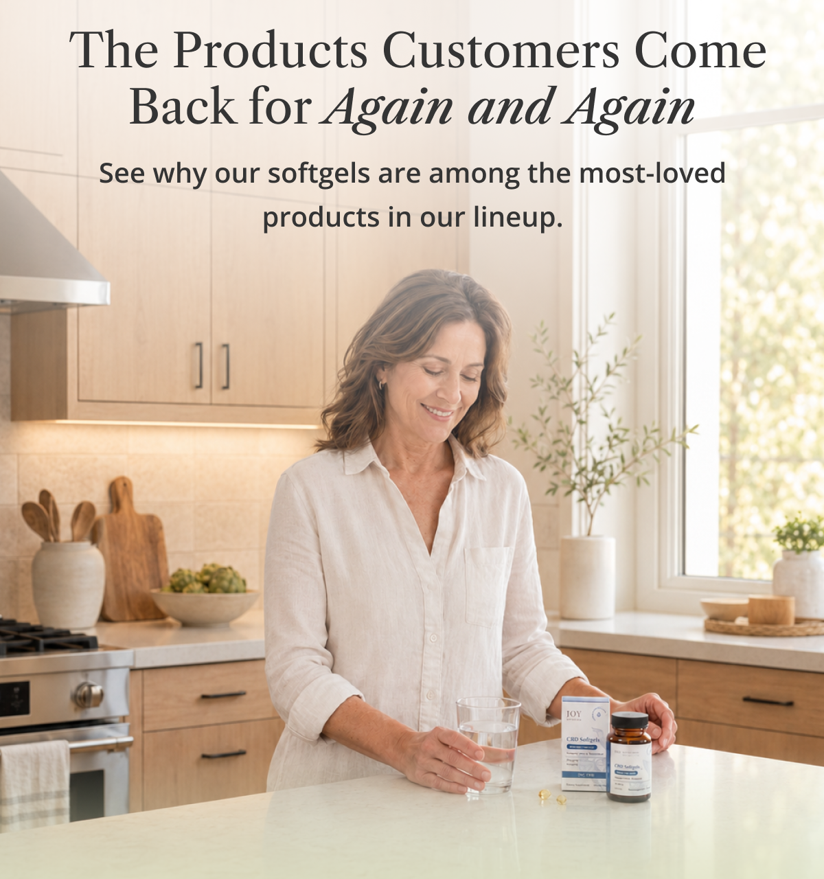The Joy Organics Products Customers Come Back for Again and Again