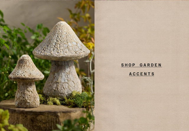 shop garden accents